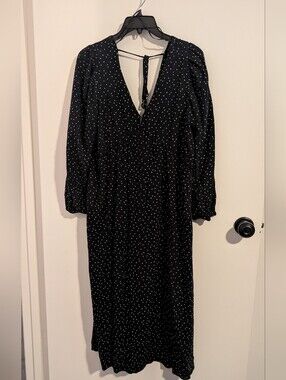 H&M Polka Dot Midi Dress